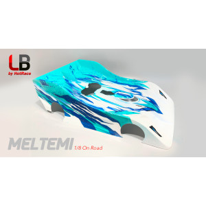 1/8 ONROAD BODY MELTEMI ULTRA LIGHT WEIGHT XRAY - HOT RACE
