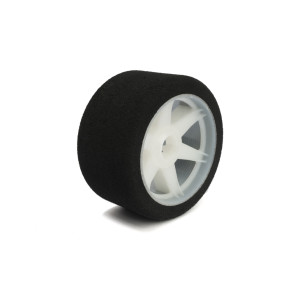 PAIR OF FRONT TYRES 1\8 SHORE 45 ON LIGHT RIMS - 70.5mm - 004-0061