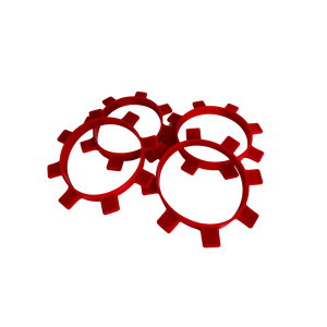 SET OF 1/8 TH BUGGY/TRUGGY TYRE BAND - 009-0030