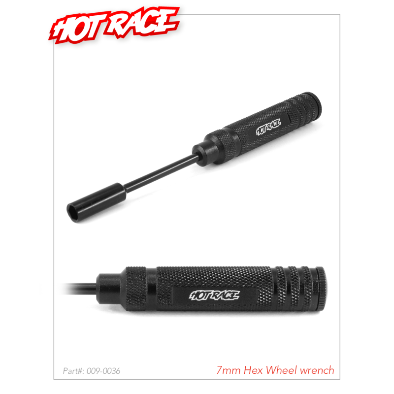 7mm HEX WHEEL WRENCH (1PCS) - 009-0036