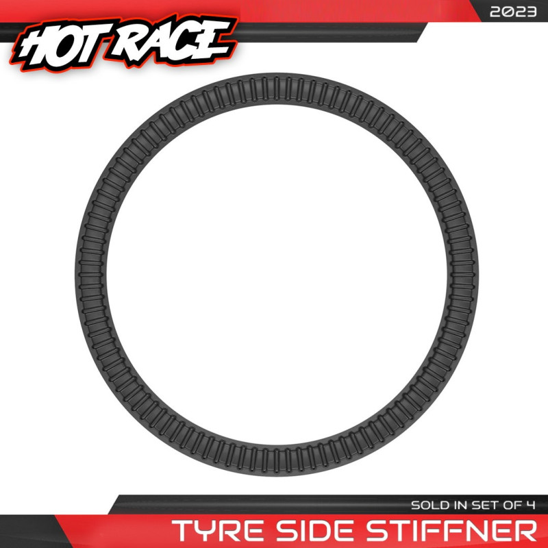 SET 4 TYRES SIDE STIFFENER BUGGY - HOT RACE