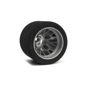 PAIR OF REAR TYRES PANCAR 1\10 SHORE 32 - HOT RACE