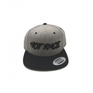 HR CAP FLAY GREY/BLACK  - HOT RACE - 010-0201