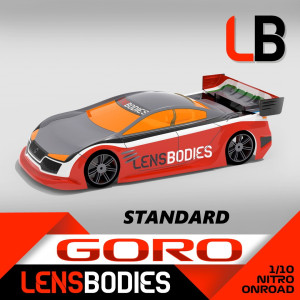 1/10 ONROAD NITRO BODY GORO STANDARD - LB10GRO-S - HOT RACE